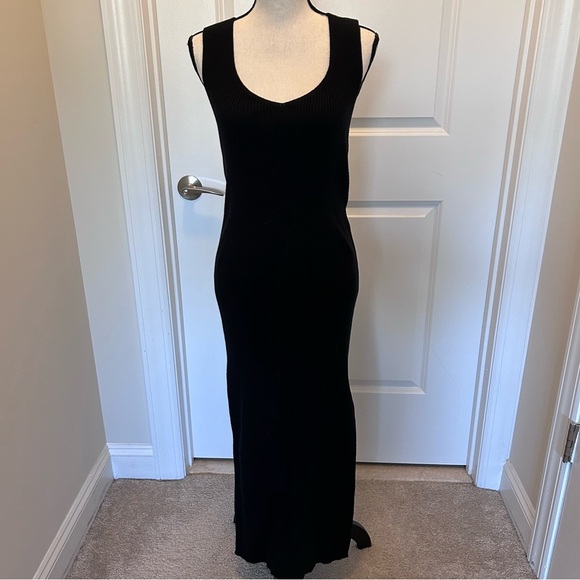 ASOS Black Maternity Maxi Dress SZ 10 - Picture 1 of 6